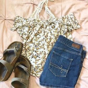 levi’s denim shorts
